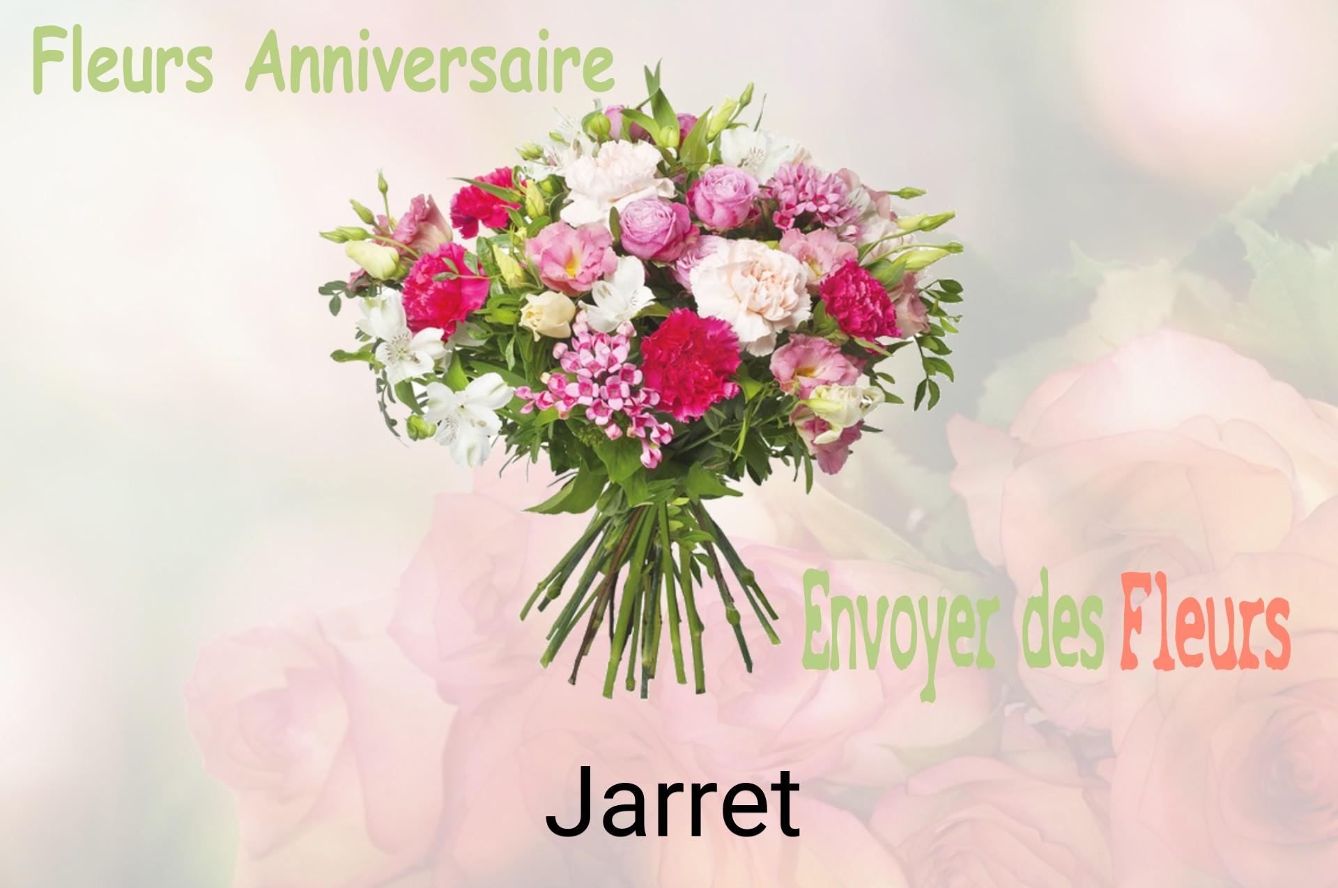 Bouquet de fleurs d’anniversaire livré à Jarret
