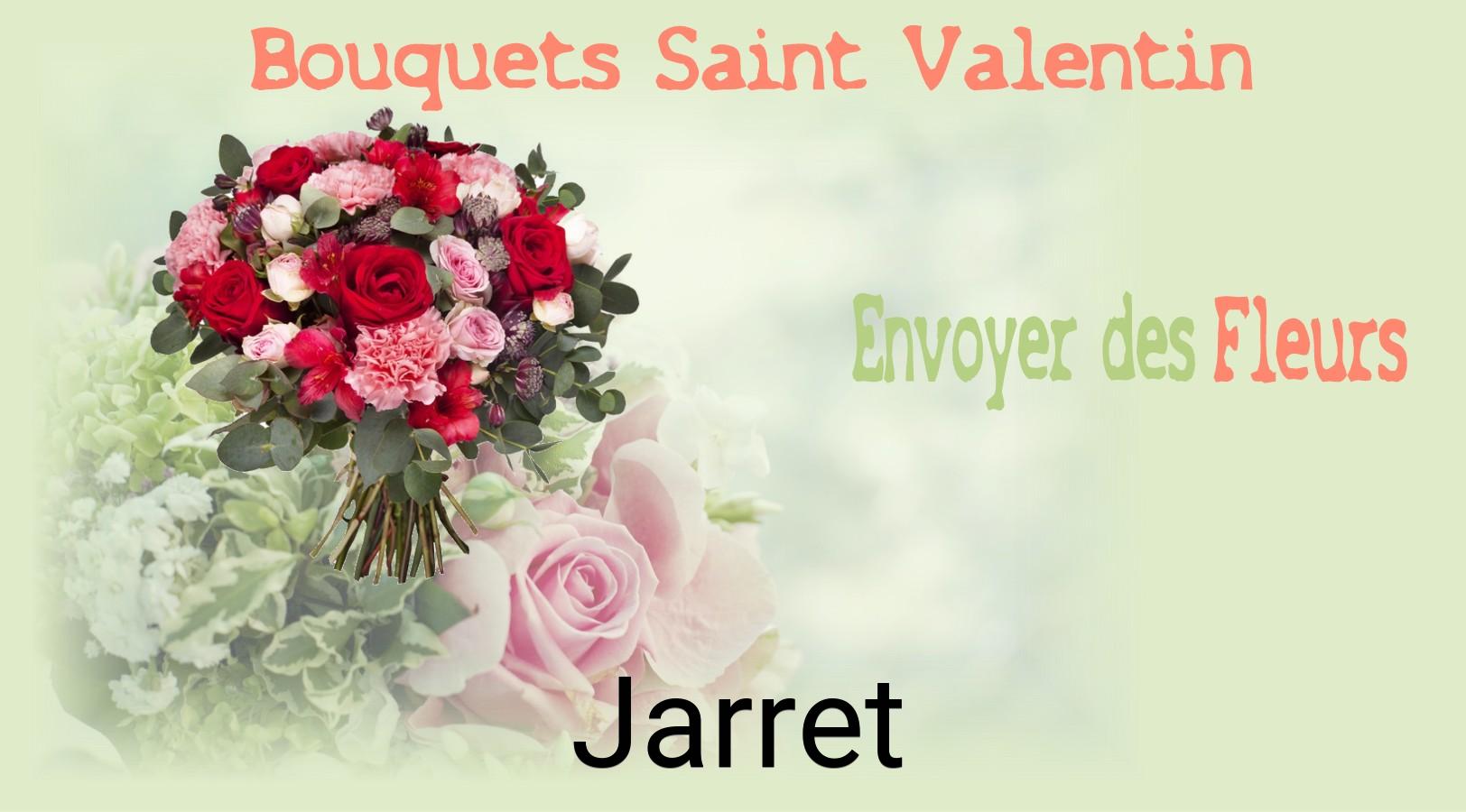 Roses de Saint-Valentin livrées à Jarret
